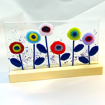 Pop Art Flower Suncatcher