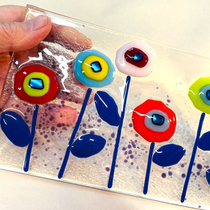 Pop Art Flower Suncatcher