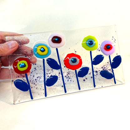 Pop Art Flower Suncatcher